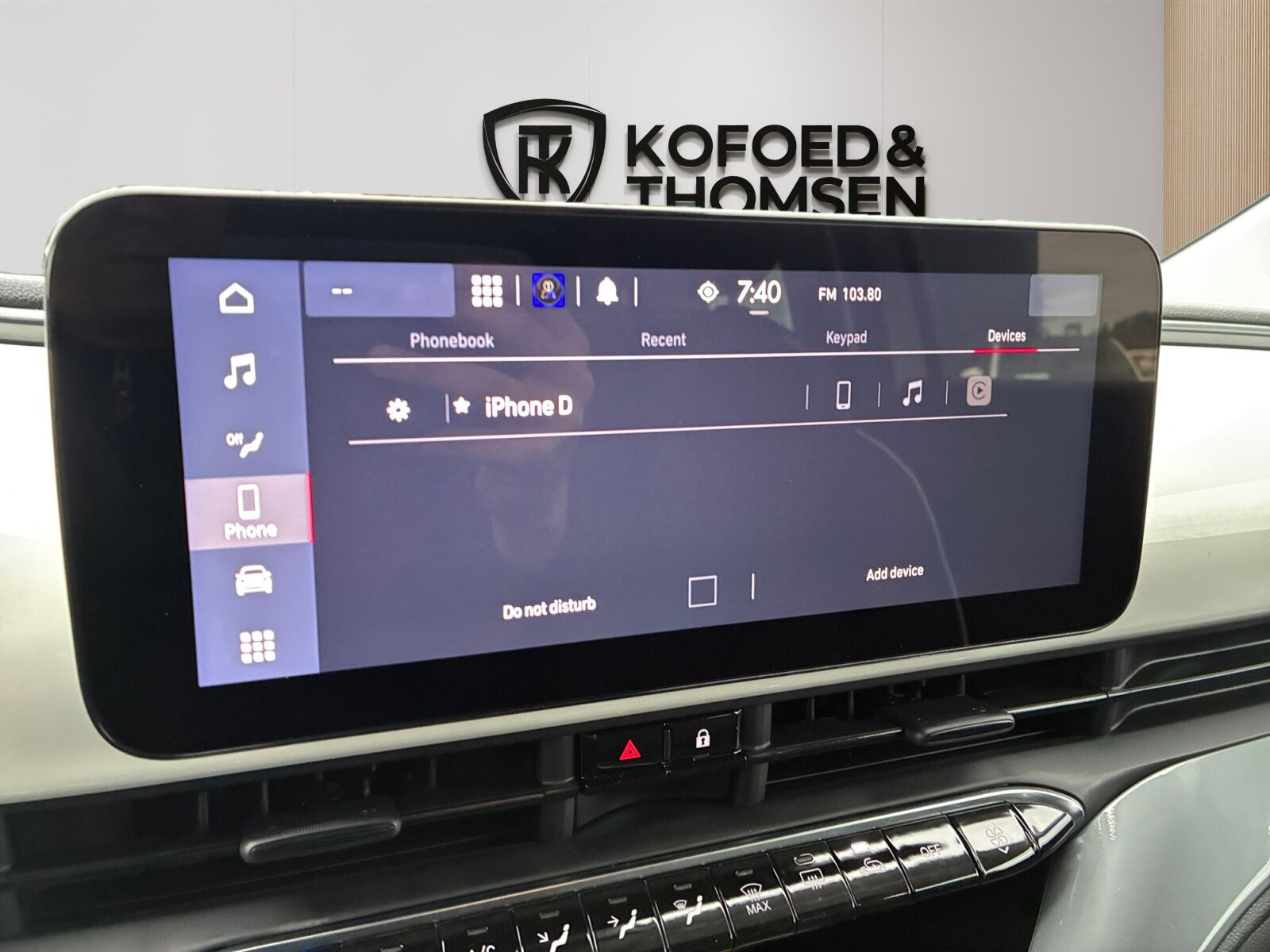 Hvid Fiat 500e fra 2023