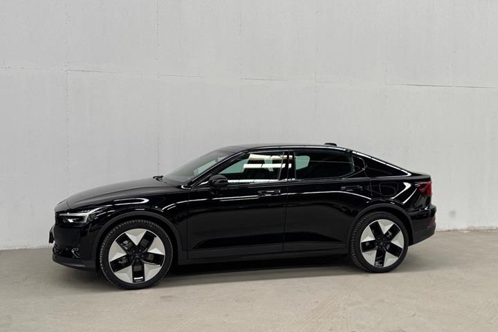 Sort Polestar 2 fra 2023