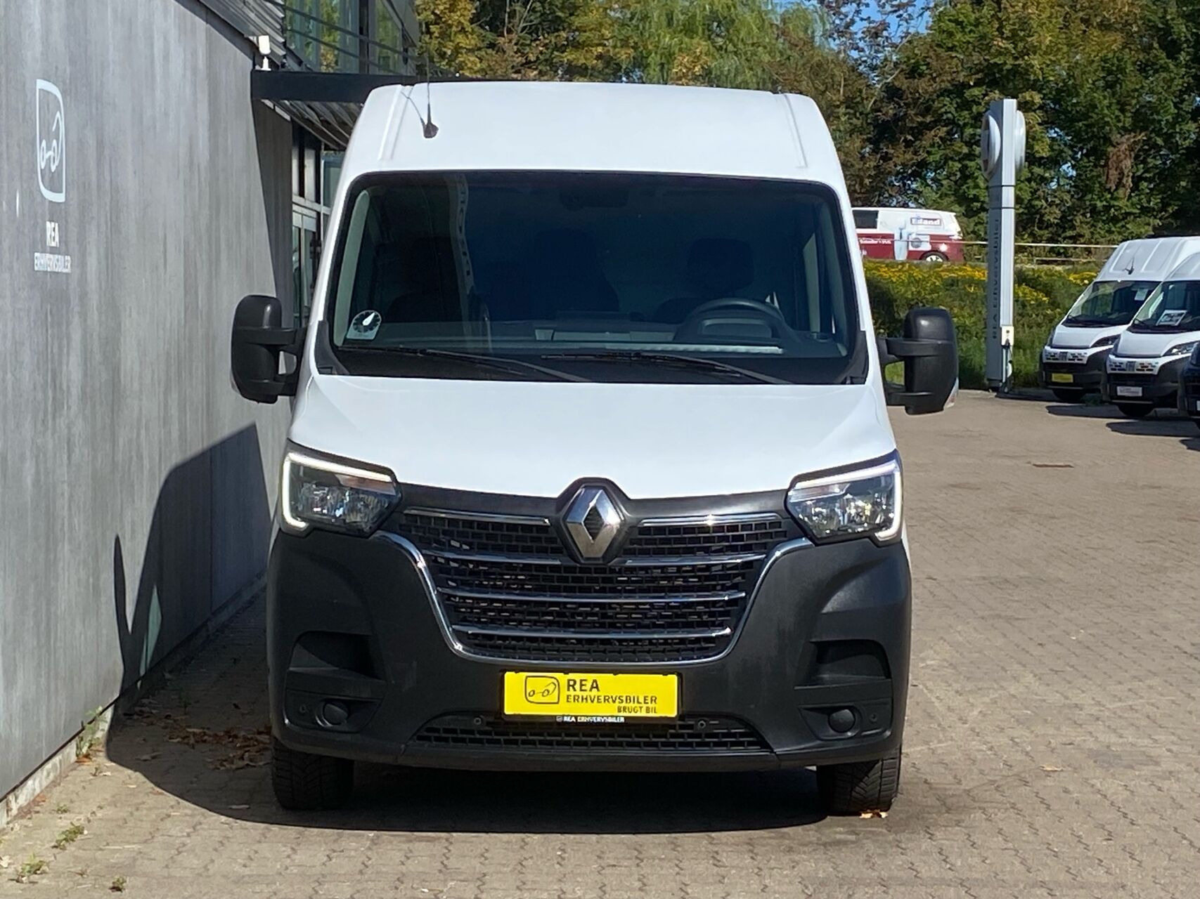 Hvid Renault Master fra 2019