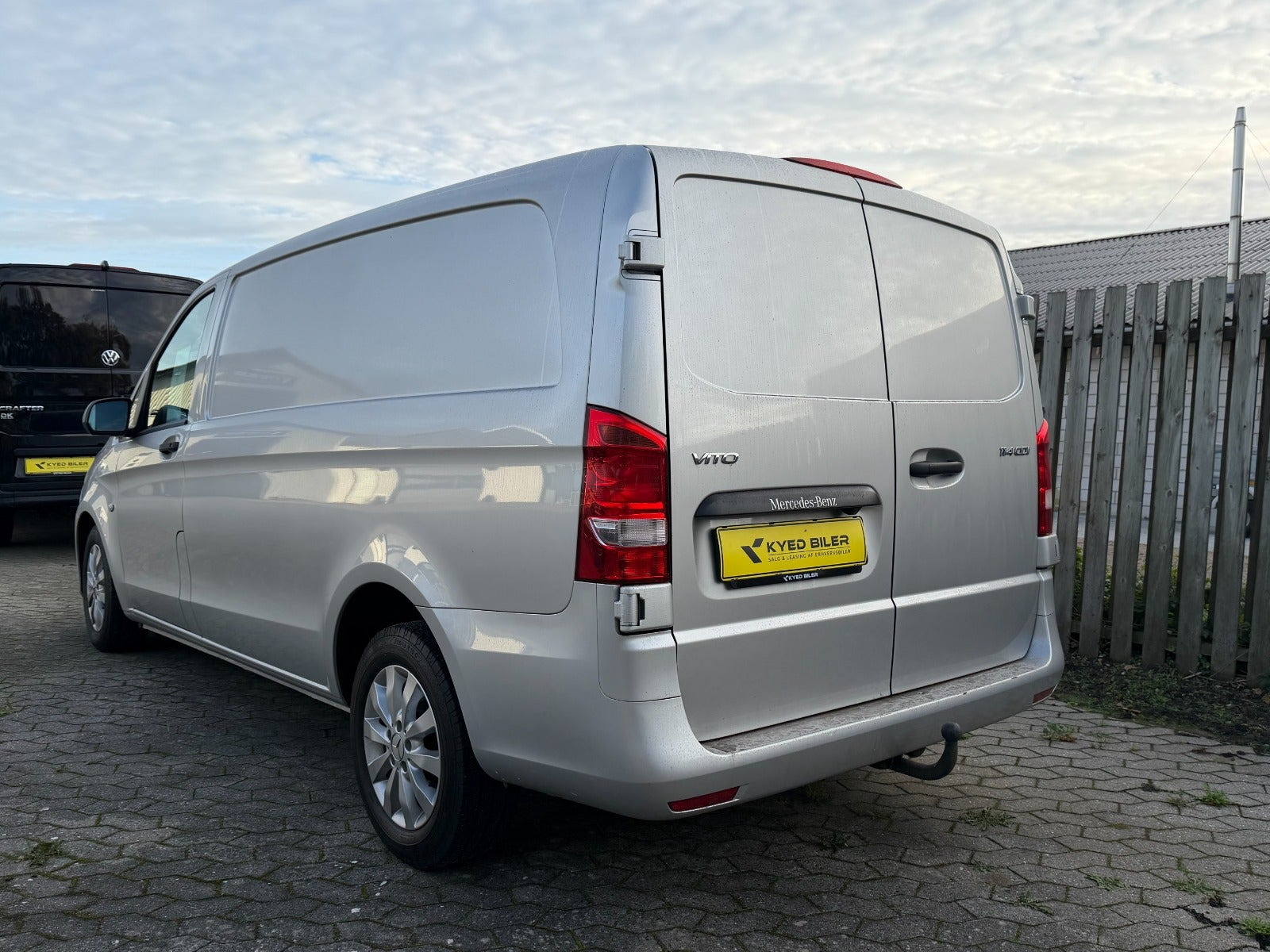 Sølv Mercedes Vito 114 fra 2019
