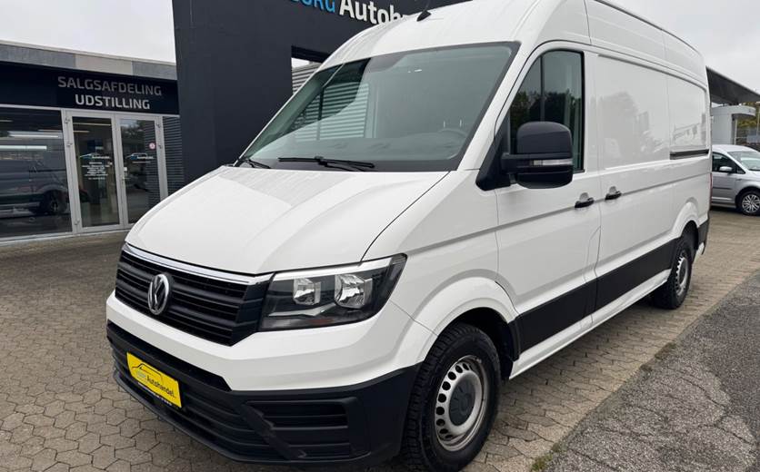 VW Crafter 35 2,0 TDi 140 Kassevogn L3H2