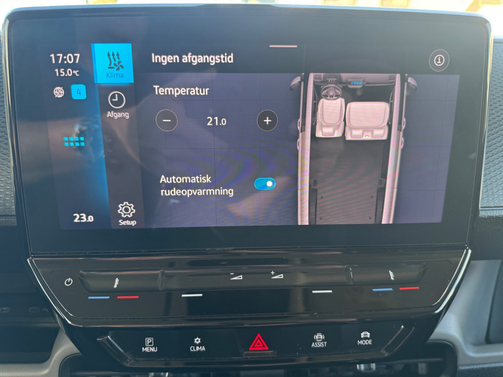 Grå VW ID.Buzz fra 2023