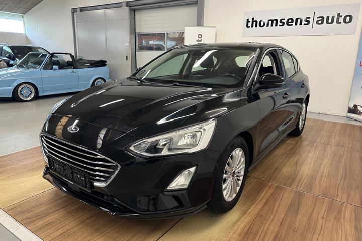 Sort Ford Focus fra 2019