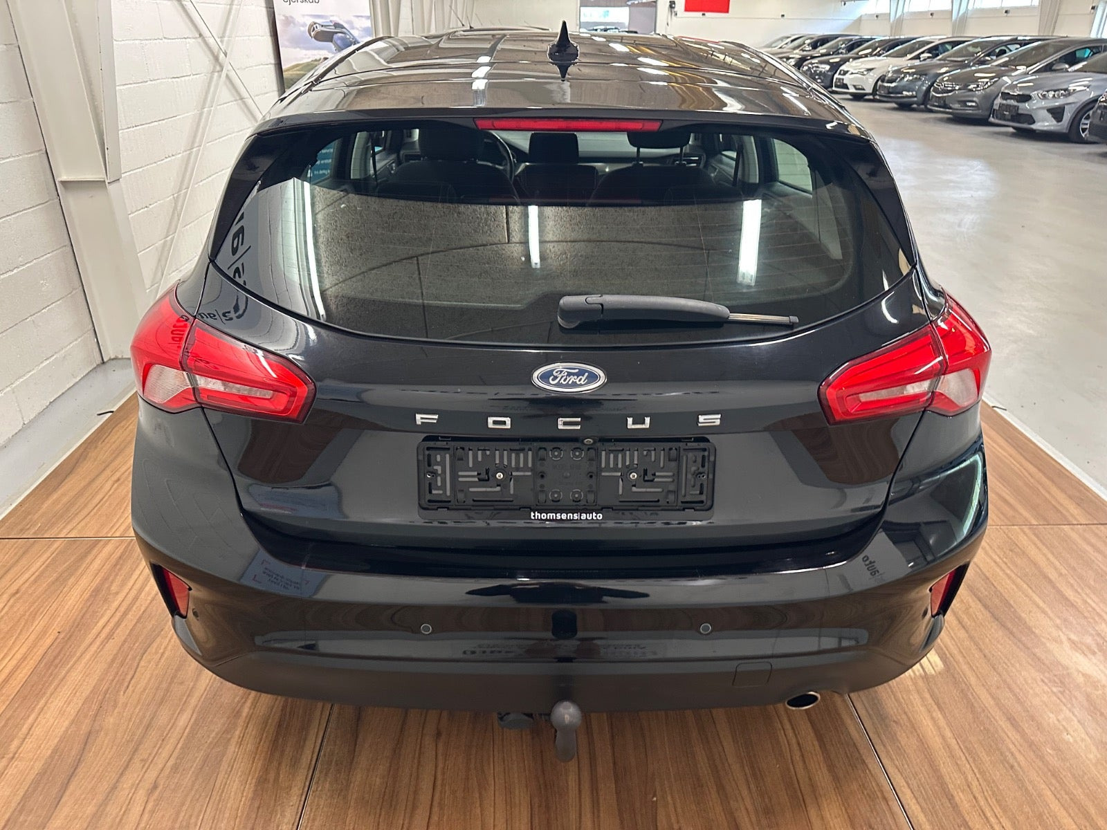 Sort Ford Focus fra 2019
