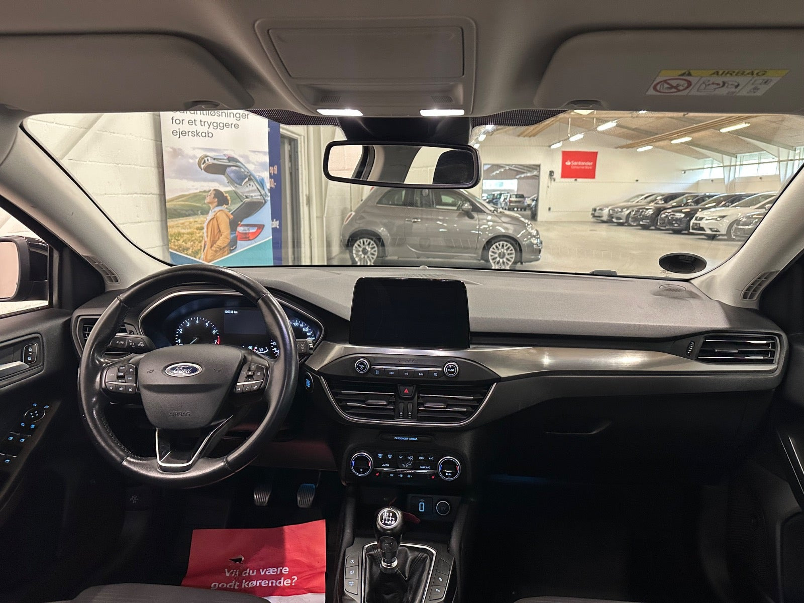 Sort Ford Focus fra 2019