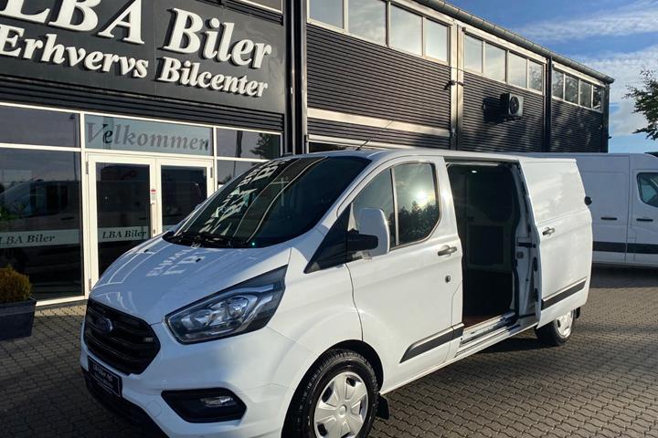 Hvid Ford Transit Custom 300 L2 fra 2022