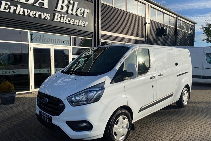 Hvid Ford Transit Custom 300 L2 fra 2022