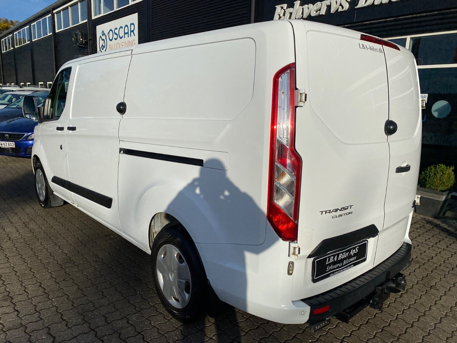 Hvid Ford Transit Custom 300 L2 fra 2022