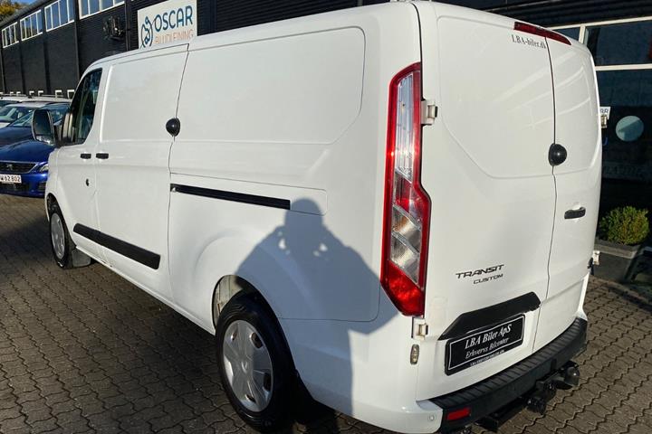 Hvid Ford Transit Custom 300 L2 fra 2022