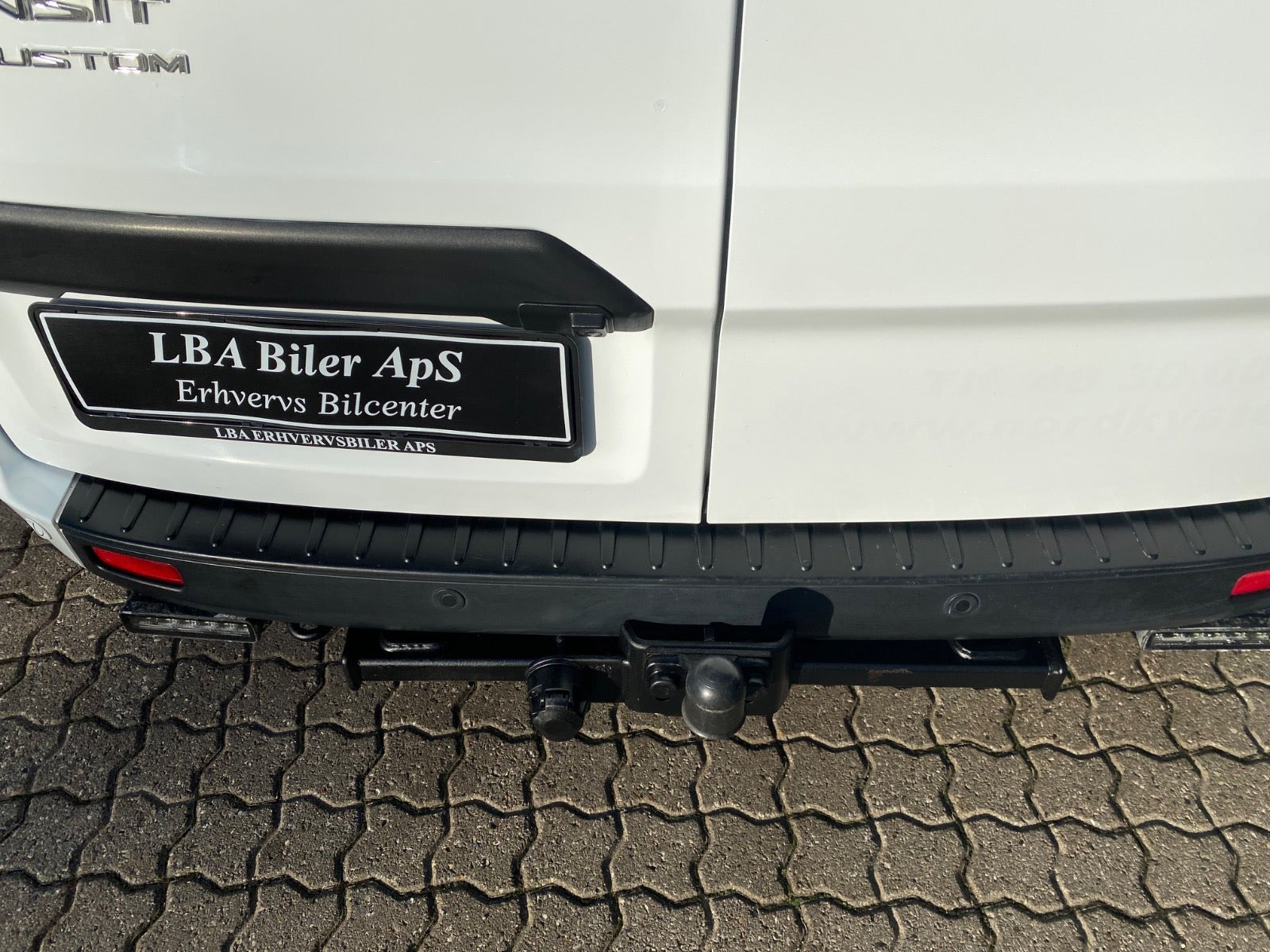 Hvid Ford Transit Custom 300 L2 fra 2022