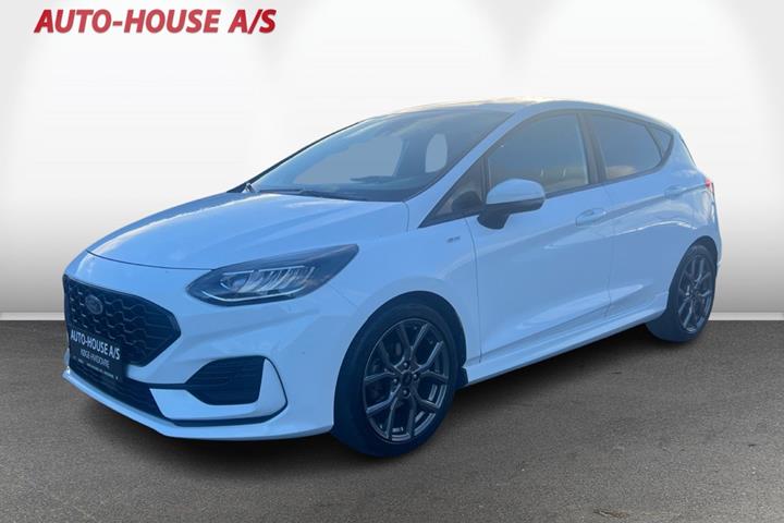 Hvid Ford Fiesta fra 2022