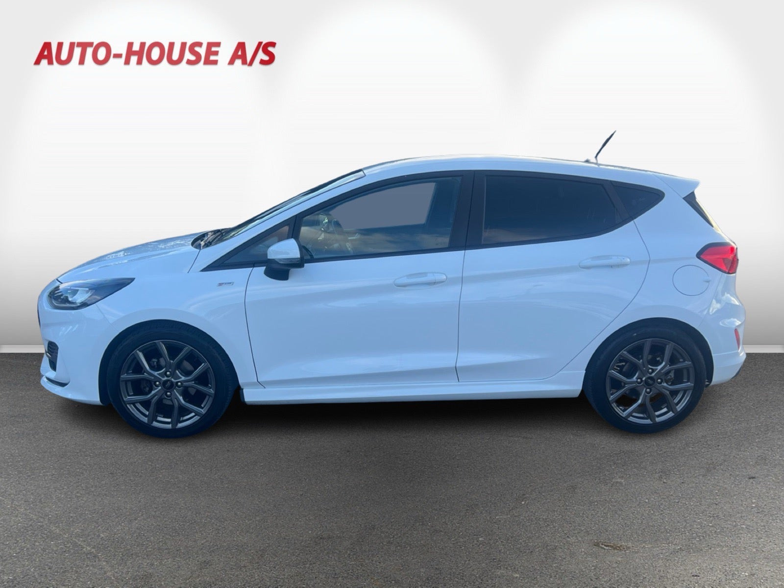 Hvid Ford Fiesta fra 2022
