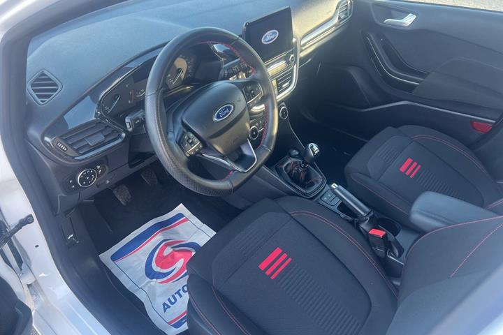 Hvid Ford Fiesta fra 2022
