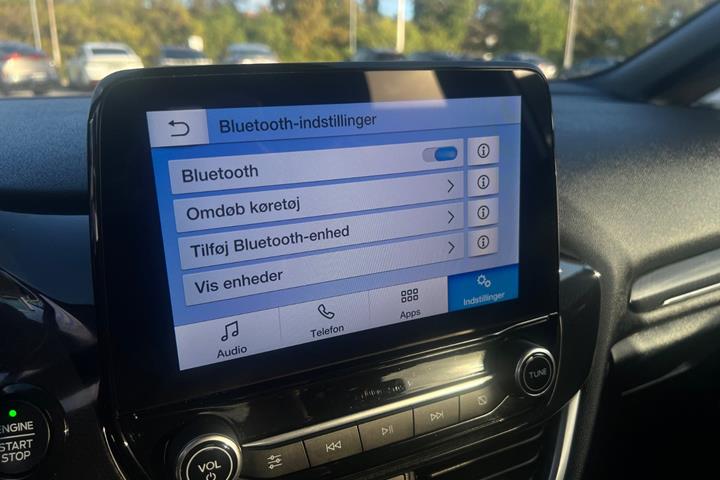 Hvid Ford Fiesta fra 2022