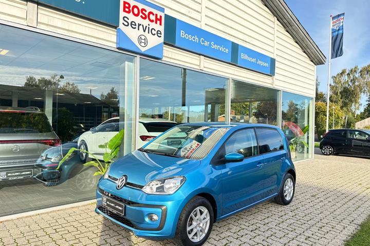 Blå VW UP! fra 2018