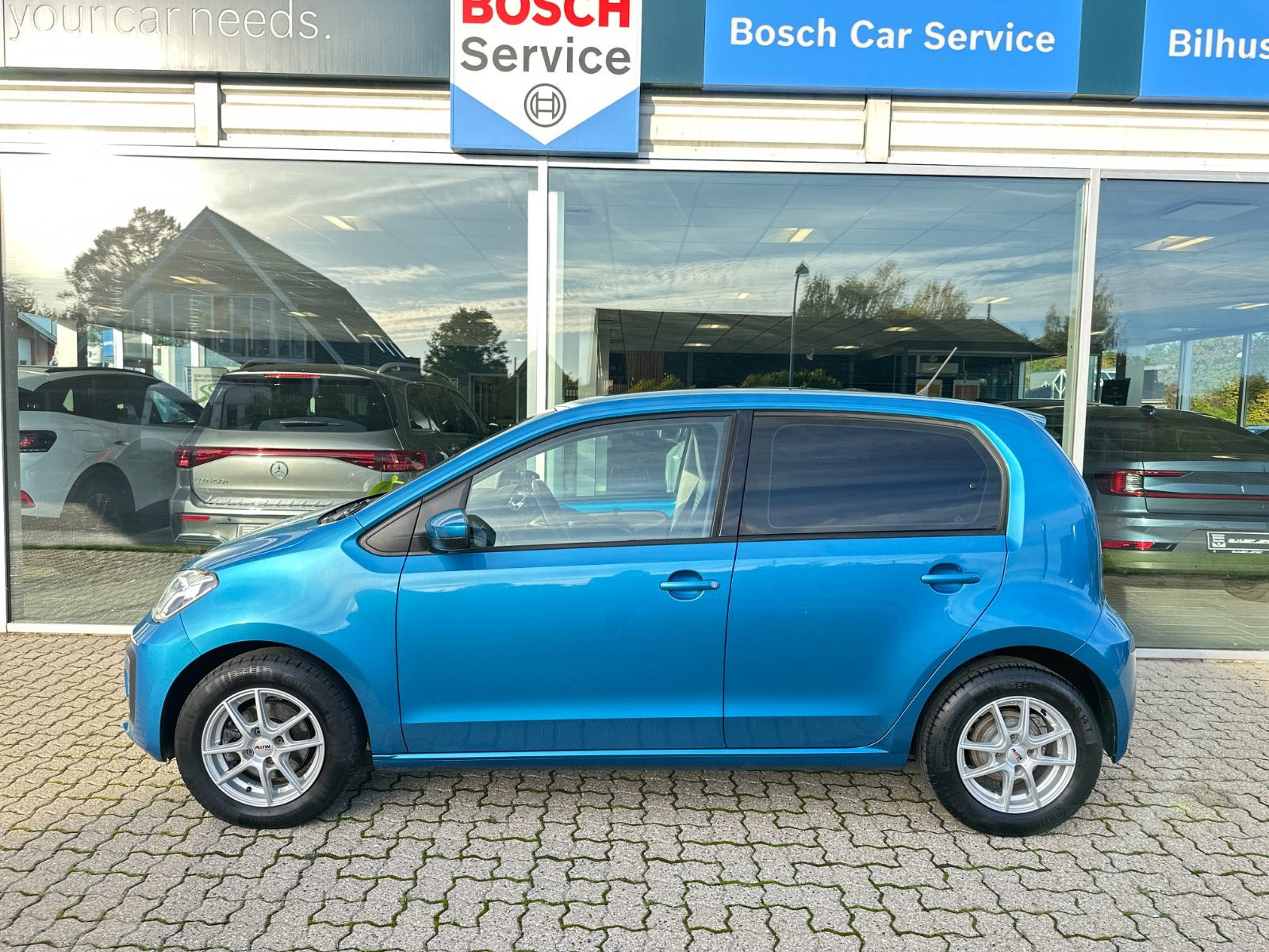 Blå VW UP! fra 2018