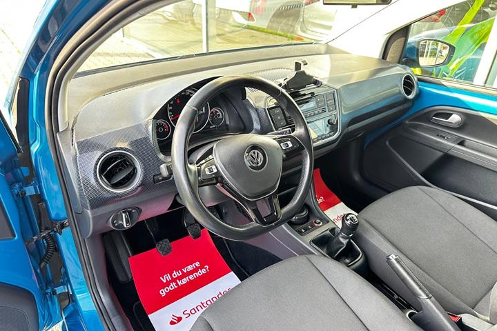 Blå VW UP! fra 2018