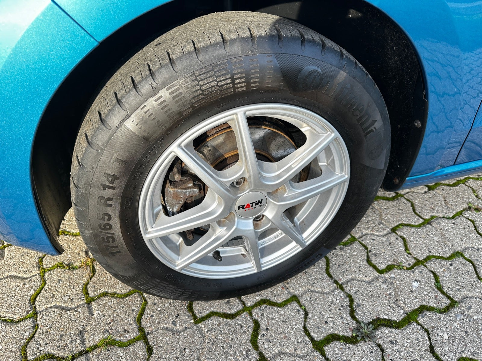 Blå VW UP! fra 2018