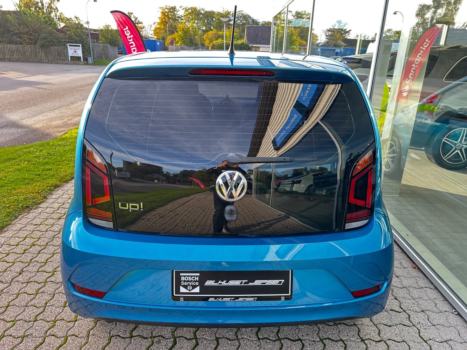 Blå VW UP! fra 2018
