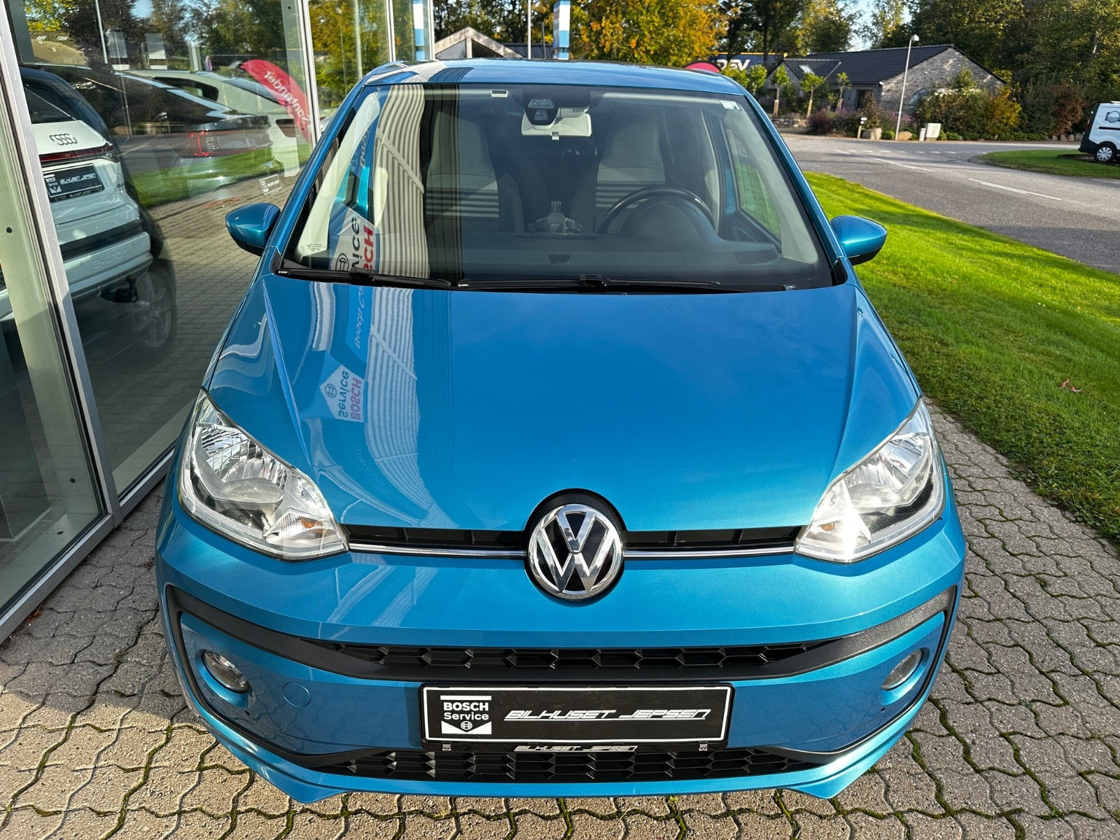Blå VW UP! fra 2018