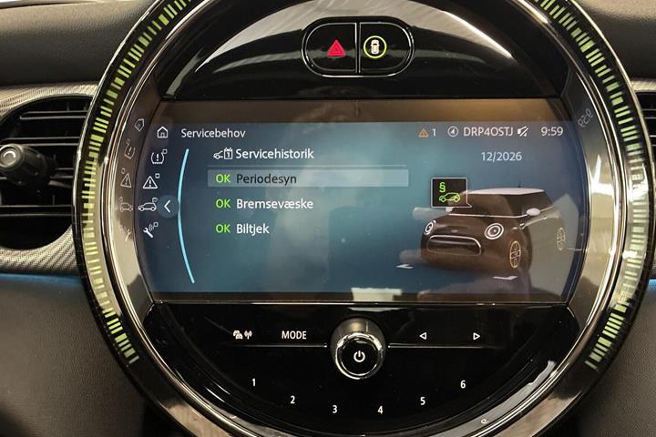 Grøn Mini Cooper fra 2023