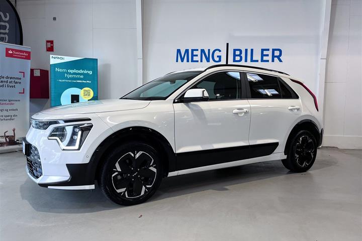 Hvid Kia Niro EV fra 2025