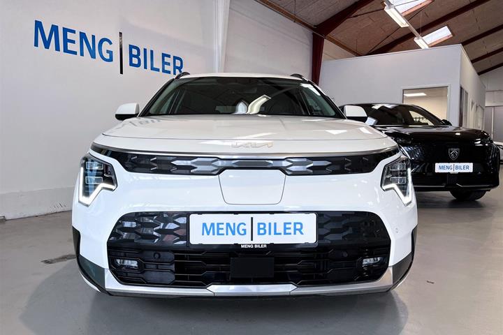 Hvid Kia Niro EV fra 2025
