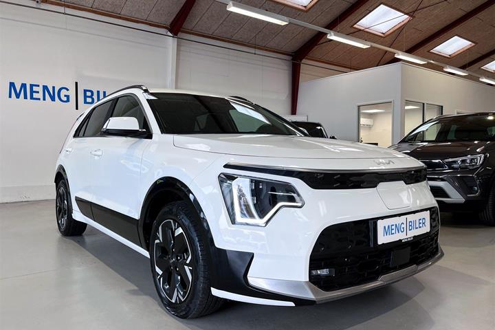 Hvid Kia Niro EV fra 2025