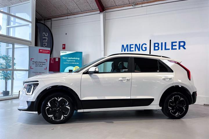 Hvid Kia Niro EV fra 2025