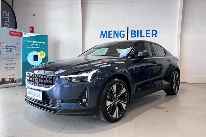 Blå Polestar 2 fra 2023