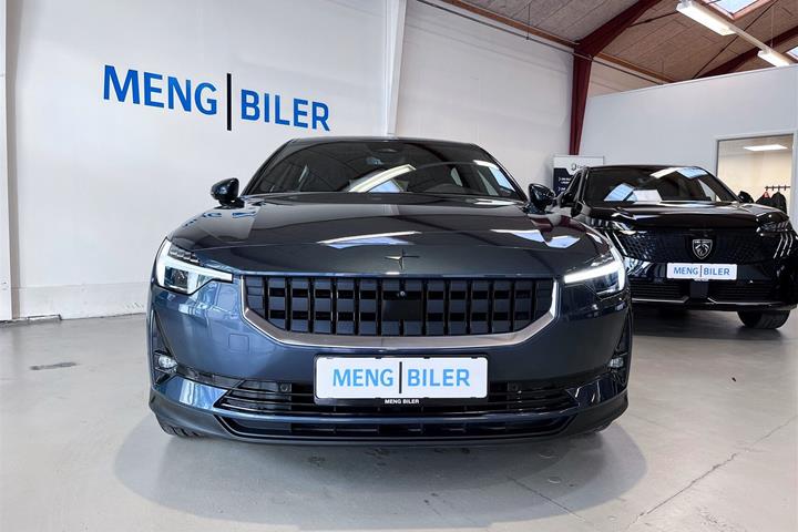 Blå Polestar 2 fra 2023