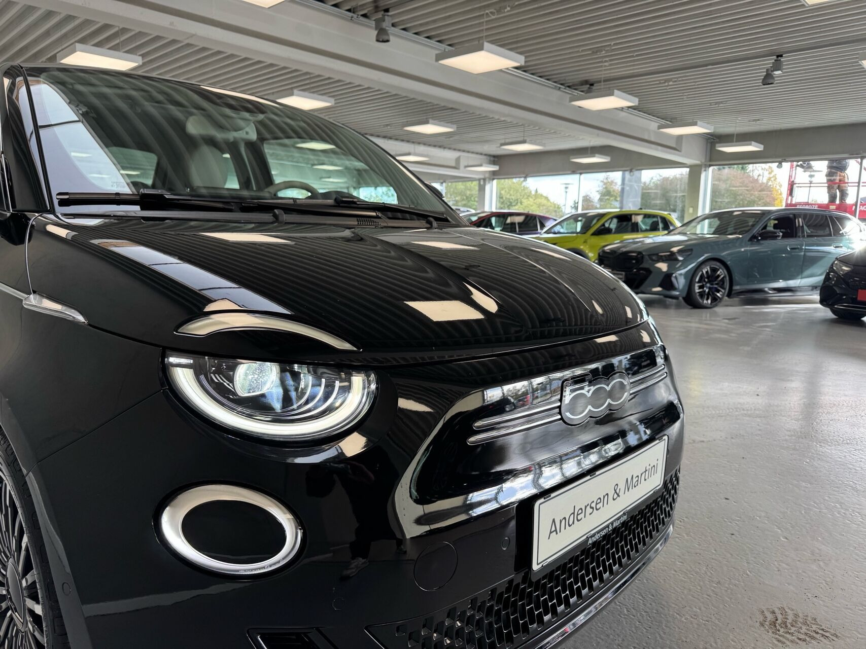 Sort Fiat 500e fra 2024