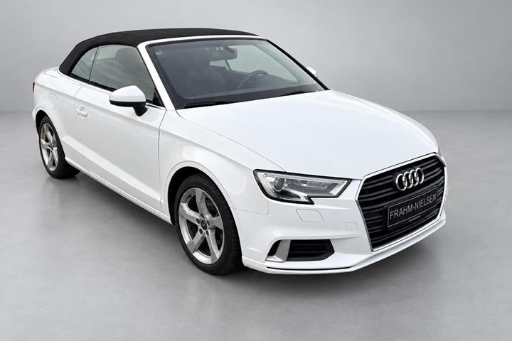 Hvid Audi A3 fra 2019