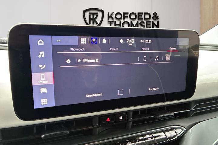 Hvid Fiat 500e fra 2023