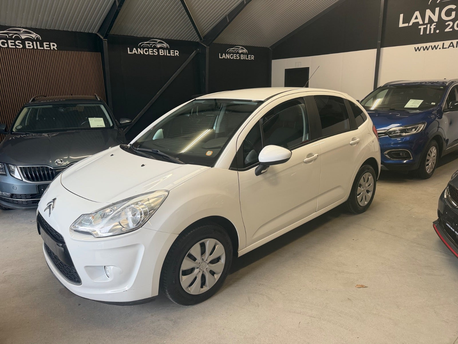 Hvid Citroën C3 fra 2011