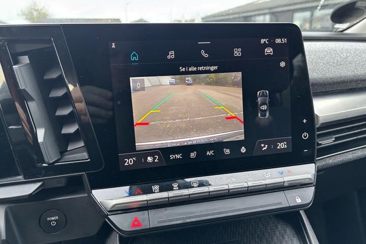 Hvid Renault Megane E-Tech fra 2023