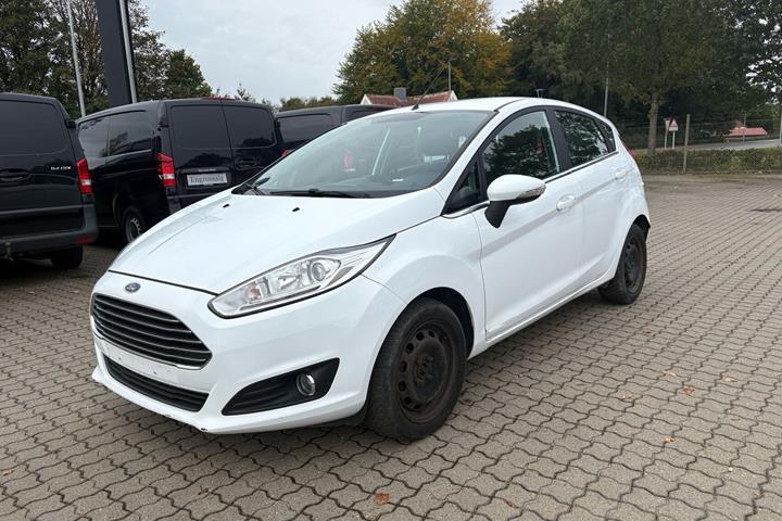 Hvid Ford Fiesta fra 2017