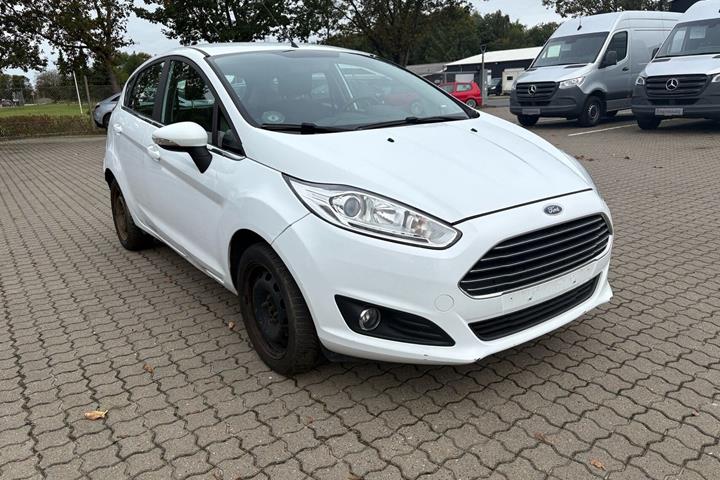 Hvid Ford Fiesta fra 2017