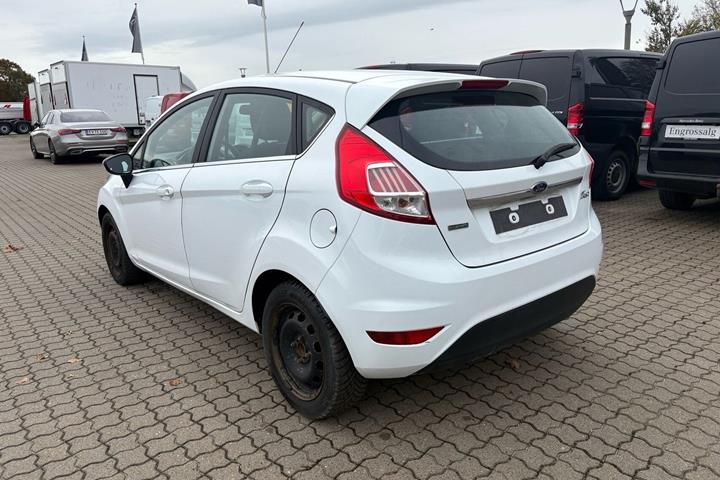 Hvid Ford Fiesta fra 2017