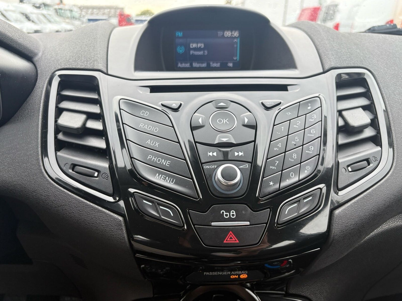 Hvid Ford Fiesta fra 2017