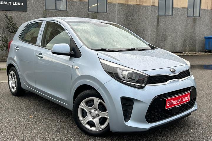 Blå Kia Picanto fra 2018