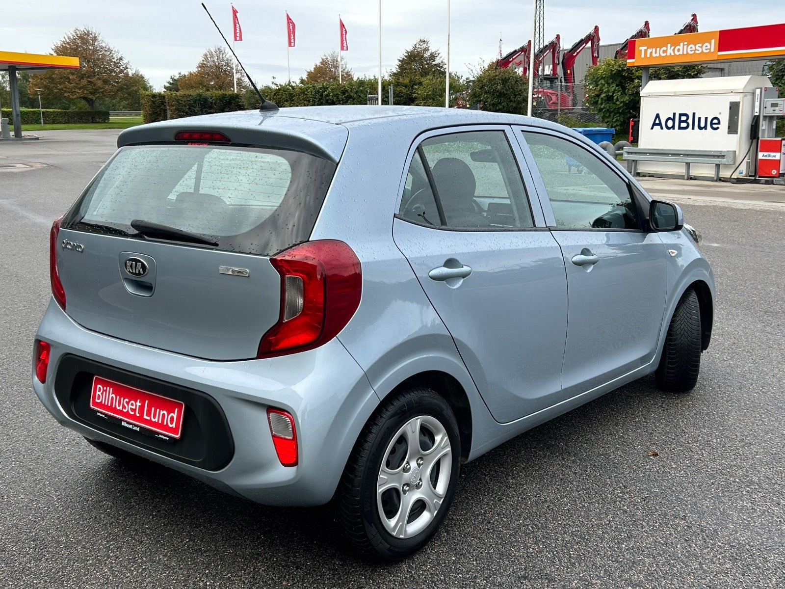 Blå Kia Picanto fra 2018