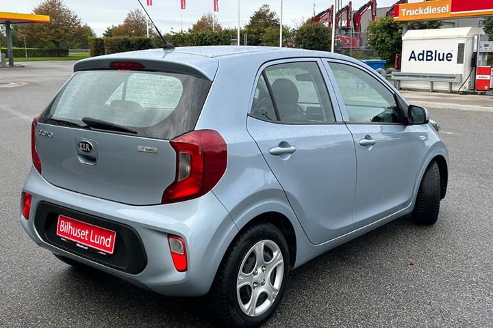 Blå Kia Picanto fra 2018