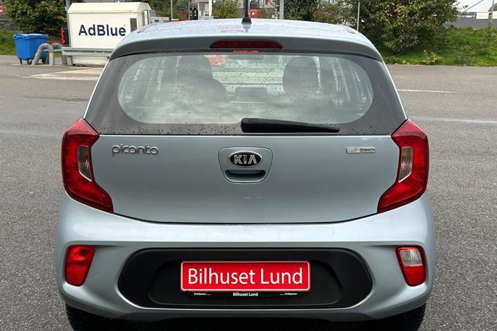 Blå Kia Picanto fra 2018