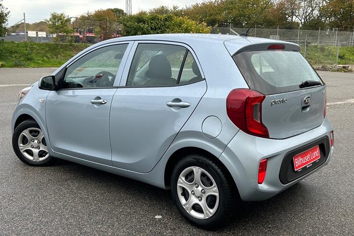 Blå Kia Picanto fra 2018