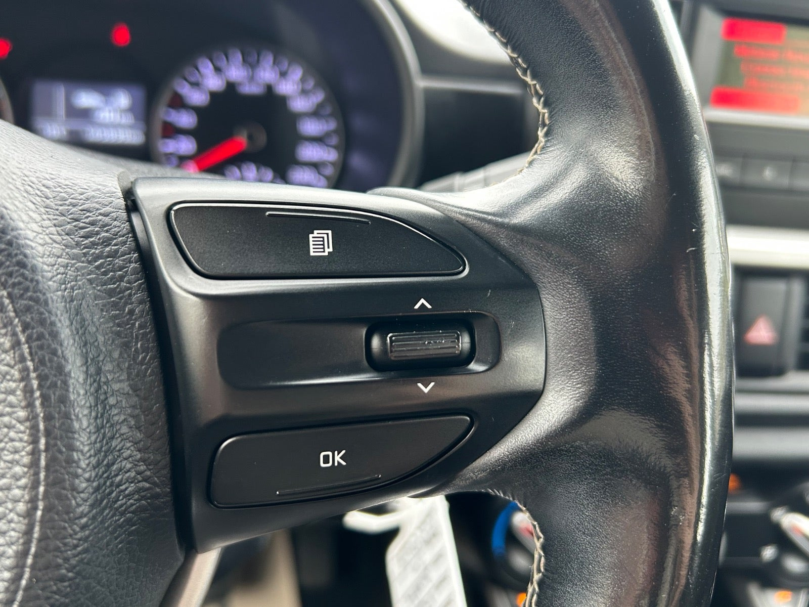 Blå Kia Picanto fra 2018