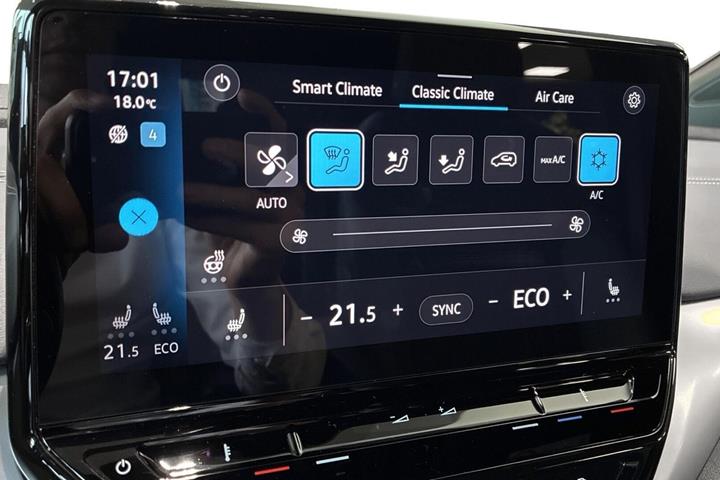 Grå VW ID.4 fra 2023