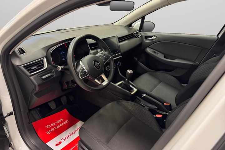 Hvid Renault Clio V fra 2020