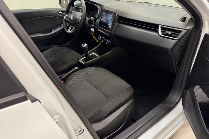 Hvid Renault Clio V fra 2020