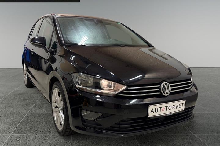 Sort VW Golf Sportsvan fra 2016